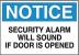 5GN29 - Notice Security Sign, 10 x 14In, ENG, Text Подробнее...