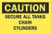 5GP97 - Caution Sign, 7 x 10In, BK/YEL, ENG, Text Подробнее...