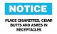 5GR85 - Notice Sign, 10 x 14In, BL and BK/WHT, ENG Подробнее...