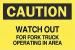 5GV37 - Caution Sign, 10 x 14In, BK/YEL, ENG, Text Подробнее...