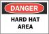 5GV79 - Danger Sign, 7 x 10In, R and BK/WHT, ENG Подробнее...