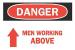 5GW05 - Danger Sign, 7 x 10In, R and BK/WHT, ENG Подробнее...