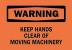 5GW77 - Warning Sign, 7 x 10In, BK/ORN, ENG, Text Подробнее...