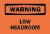 5GW81 - Warning Sign, 7 x 10In, BK/ORN, ENG, Text Подробнее...