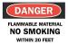 5GX15 - Danger No Smoking Sign, 7 x 10In, ENG, Text Подробнее...