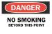 5GX24 - Danger No Smoking Sign, 7 x 10In, ENG, Text Подробнее...