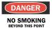 5GX25 - Danger No Smoking Sign, 10 x 14In, ENG Подробнее...
