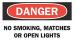 5GX26 - Danger No Smoking Sign, 7 x 10In, ENG, Text Подробнее...