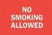 5GX59 - No Smoking Sign, 7 x 10In, WHT/R, ENG, Text Подробнее...