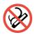 5GZ18 - No Smoking Sign, 7 x 10In, R and BK/WHT Подробнее...