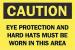 5GZ36 - Caution Sign, 7 x 10In, BK/YEL, ENG, Text Подробнее...