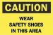 5GZ42 - Caution Sign, 7 x 10In, BK/YEL, ENG, Text Подробнее...