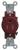5HYY4 - Receptacle, Sgl, Std, 5-15R, Tamper Res, BR Подробнее...