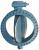 5LYG0 - Butterfly Valve, Flanged, 6 In, Actuated, CI Подробнее...