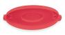 5M759 - Round Flat Lid, Red Подробнее...