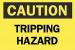 5N589 - Caution Sign, 7 x 10In, BK/YEL, TRP Hazard Подробнее...