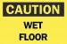 5N595 - Caution Sign, 10 x 14In, BK/YEL, Wet FL, ENG Подробнее...
