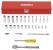 5NAV3 - Socket Set, 1/4 Dr, 6 Pt Std/Deep, 29 Pc Подробнее...