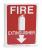 5RB50 - Fire Extinguisher Sign, 12 x 9In, WHT/R Подробнее...