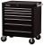 5RRJ3 - Rolling Cabinet, 34 In, 7 Dr, Black Подробнее...