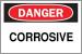 1M028 - Danger Sign, 10 x 14In, R and BK/WHT, CRSV Подробнее...