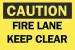 5T275 - Fire Lane Sign, 10 x 14In, BK/YEL, ENG, Text Подробнее...