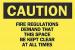 5T998 - Fire Extinguisher Sign, 10 x 14In, BK/YEL Подробнее...