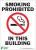 5VUU1 - No Smoking Sign, 14 x 10In, R and BK/WHT Подробнее...