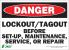 5VXD5 - Danger Security Sign, 10 x 14In, ENG, Text Подробнее...