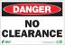 5VXG8 - Danger Sign, 7 x 10In, R and BK/WHT, ENG Подробнее...