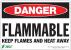 5VXL5 - Danger Sign, 7 x 10In, R and BK/WHT, ENG Подробнее...