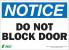 5VXR1 - Notice Sign, 10 x 14In, BL and BK/WHT, ENG Подробнее...