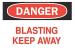 5W396 - Danger Sign, 7 x 10In, R and BK/WHT, ENG Подробнее...