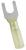 5WHJ4 - Fork Terminal, Yellow, 12 to 10 AWG, PK25 Подробнее...