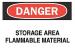 5X030 - Danger Sign, 10 x 14In, R and BK/WHT, ENG Подробнее...