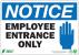 5YFT1 - Notice Sign, 7 x 10In, BL and BK/WHT, ENG Подробнее...