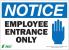 5YFT4 - Notice Sign, 10 x 14In, BL and BK/WHT, ENG Подробнее...