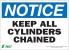 5YFT8 - Notice Sign, 10 x 14In, BK and BL/WHT, ENG Подробнее...