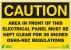 5YFV7 - Caution Sign, 7 x 10In, BK/YEL, ENG, Text Подробнее...