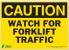 5YGA0 - Caution Sign, 10 x 14In, BK/YEL, ENG, Text Подробнее...
