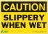 5YGC2 - Caution Sign, 10 x 14In, BK/YEL, ENG, Text Подробнее...