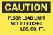 5Z523 - Caution Sign, 10 x 14In, BK/YEL, ENG, Text Подробнее...