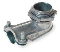 6A417 Connector, Squeeze, 90 Deg, 3/8 In