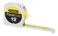 6A496 Measuring Tape, 12 Ft x 3/4 In, Forward