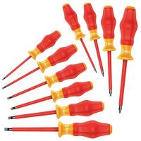 6AAA8 Insulated Combo Screwdriver Set, 10 Pc
