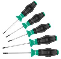 6AAG5 TORX(R) Screwdriver Set, T8-T25, 5 Pc