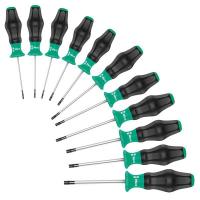 6AAG8 TORX(R) Screwdriver Set, T6-T40, 11 Pc