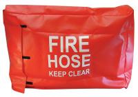 6APF0 Fire Hose Cover, 32 In.L, 6 In.W, Red