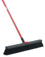 6APW1 Push Broom w/Hndl, Fine Sweep, 65 In. OAL