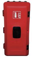 6ATL6 Fire Extinguisher Cabinet, 10 lb, Blk/Red